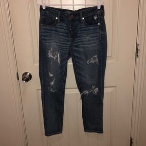 Cropped Boyfriend Jean